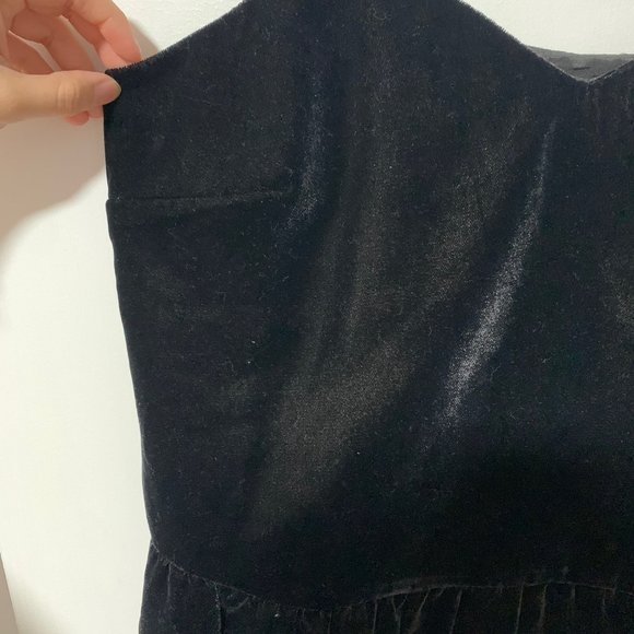 J.Crew Velvet Peplum Tank Top - Picture 10 of 12